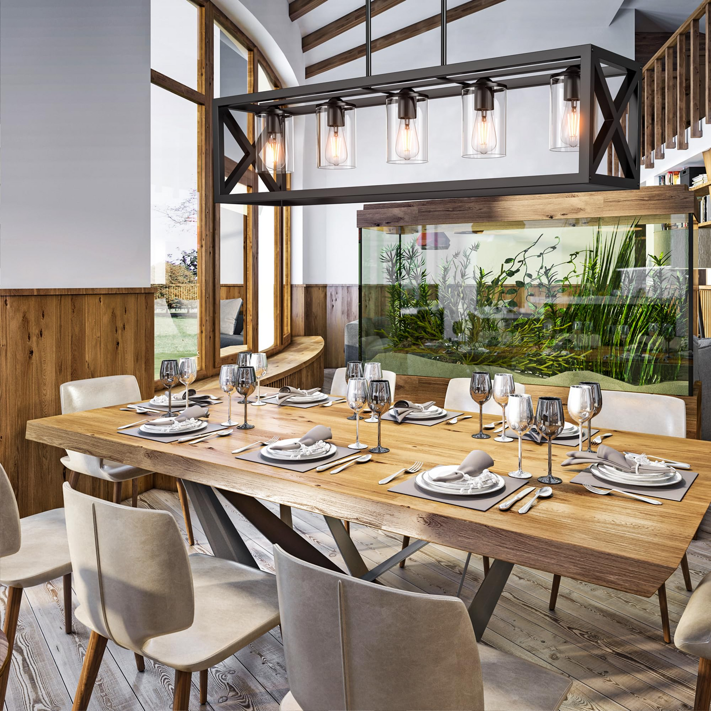 WINLINES™ Pendant Light — Where Simplicity Meets Grandeur